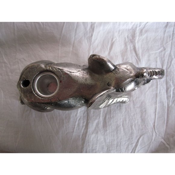 Beautiful Vintage Arthur Court Designs Elephant candle holder Aluminum 1977 - Picture 4 of 9